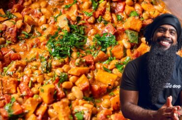 ONE POT SWEET POTATO Stew Recipe | EASY & HEALTHY Vegetarian and Vegan Meal Idea | 30 Minute Recipe