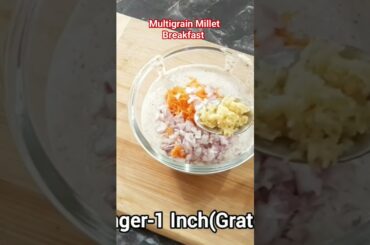 #shorts Healthy Multigrain Millet Dosa #healthybreakfast #youtubeshorts #viral #breakfast