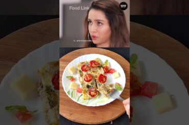 Shraddha Kapoor's Favourite Mushroom Oats Omlette Recipe #shorts