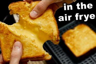Air Fryer Grilled Cheese Sandwich