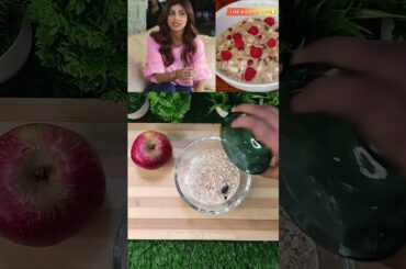 Shilpa Shetty's favorite Oatmeal Breakfast Recipe for a Healthy Start"#shorts #viral