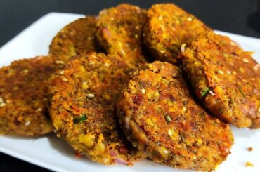 Easy Evening Snacks / Green Moong Cutlet / Healthy Snacks / Rahilas Cookhouse