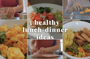 3 Healthy Meals I Had This Week I Balanced Dinner IdeasI Cozy Recipes IRealistic Healthy Lifestyle I