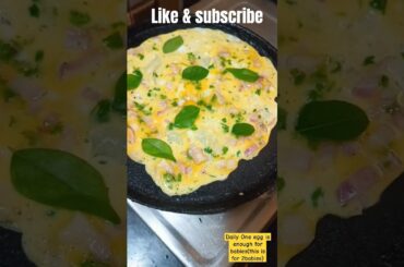 Quick &easy healthy breakfast for kids #egg #ytshorts #shorts #food#yt #ytshortsindia #foodshorts