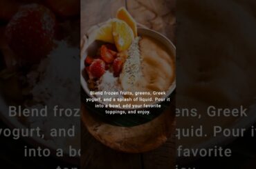 7 Healthy Breakfast Recipes for Busy Mornings