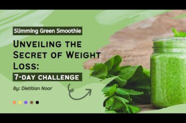 7-Day Challenge: Healthy and Lean, Weight Loss Drink Recipe with  Explained Ingredient by Ingredient