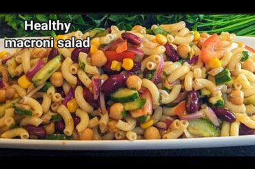 Yummy and Healthy macroni salad recipe||Dawat side dish idea recipe||Homemade 786