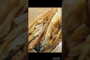 healthy  egg sandwich recipe with brown bread and sliced potatoes # subscribe#ytshorts#cooking#viral