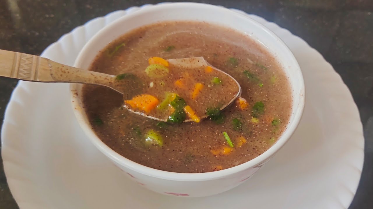 Ragi Soup/Perfect Weight Loss Recipe/Diet Recipe/Finger Millet Soup Ragi Soup/Perfect Weight Loss Recipe/Diet Recipe/Finger Millet Soup