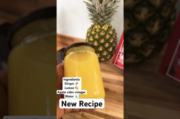 Let’s Make My Healthy Ginger Pineapple Drink!! Ginger pineapple juice!!