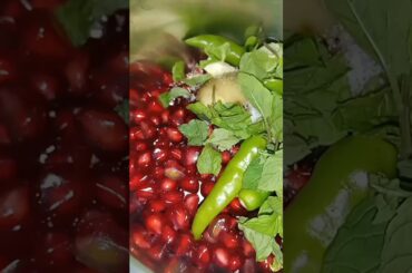 Anaar Ki Chutney | Healthy & Tasty Chutney Recipe | #pomegranate #chutney #healthy#shortsfeed#recipe