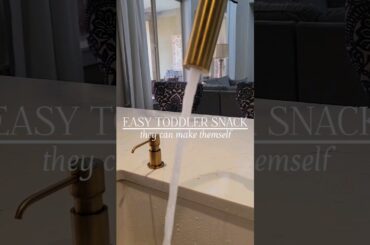 He made it himself! #toddlersnacks #healthysnacks #yummy #founditonamazon #amazonkitchengadgets