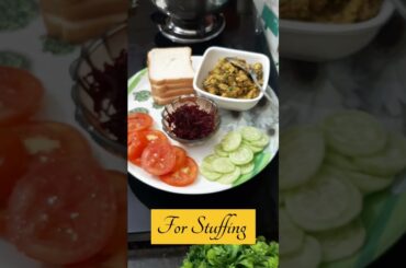 Mini Healthy Sandwich | EasyRecipes | Stuffed Toast | @LetscookupbyNeetuTeotia