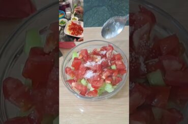 Hina khan salad recipe healthy salad recipe #shorts