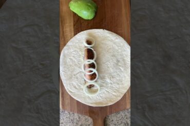 Easy quick salmon and avocado wrap #healthy #easyrecipe #deliciousfood