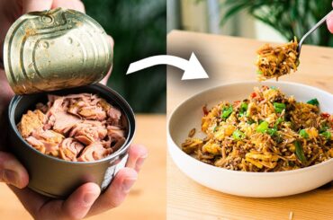 How To Turn $1 Canned Tuna Into a Restaurant Meal (4 Ways)
