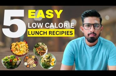 5 Lunch Recipes For Fast Weight Loss l Healthy Lunch Recipes l lose weight