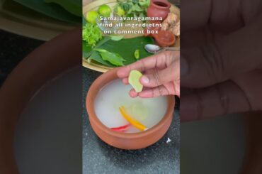 Indian Healthy food | Healthy Breakfast | Tanka Torani a refreshing drink from Jagannath  Dham