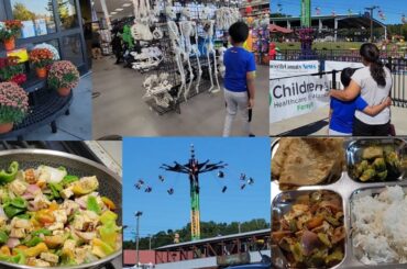 Weekend vlog Full day Busy Routine | Healthy lunch thali| Halloween shopping