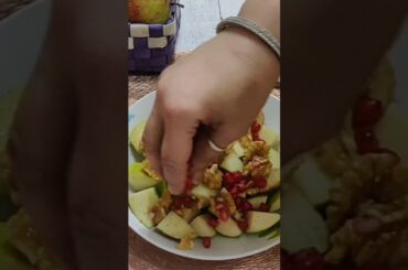 Apple Walnut Salad #shorts  #weightloss #dinner