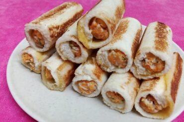 5 Minutes Healthy Snacks Recipes | Egg Snacks | Bread Roll Recipe | New Recipe | Egg Recipe