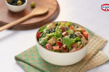 Caesar Salad Recipe Easy | Easy Chicken Caesar Salad Recipe | Quick Veg Caesar Salad |