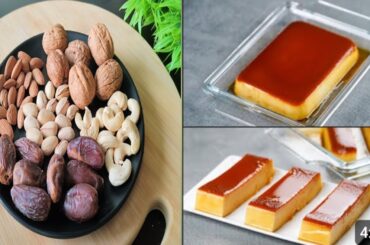 Delicious Pudding Recipe | Healthy Dry Fruit Dessert | Bread Caramel Bread Caramel Pudding Recipe