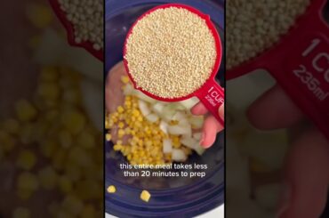 Crock pot southwest chicken bowls (full recipe in description) #recipe #food  #easyrecipe  #mealprep