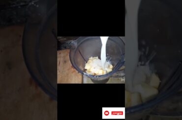 apple and banana milkshake recipe healthy recipes by kitchen with rabia #food #kitchenwithrabia