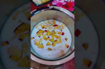 Milk oats recipe | healthy and tasty weight loss recipe #shorts  #healthybreakfast