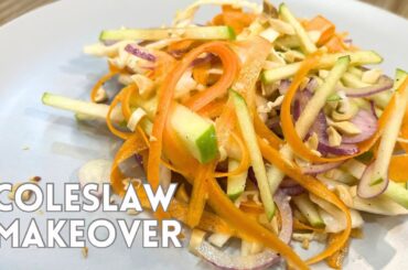 A twist on Coleslaw recipe | Mayo-Free salad Recipe for Weight Loss