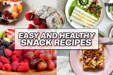 5 Healthy Snacks Recipes for Weight Loss Yummy and Nutritious