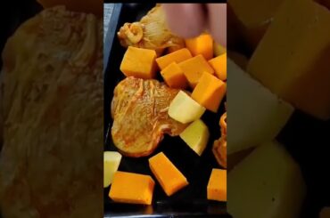 Healthy family dinner #food #recipe #easyrecipe #bakedvegetables