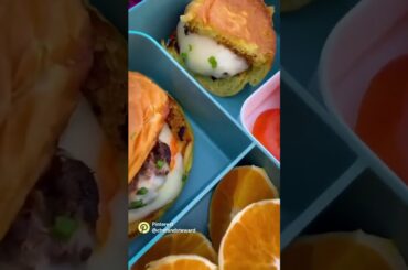 Jerk Cheese Burger Lunchbox #food #foodie #healthy