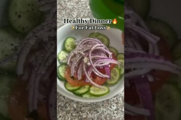 Healthy Food - How to Cook Healthy Dinner For Fat Loss! #shorts #cooking #recipes #easy
