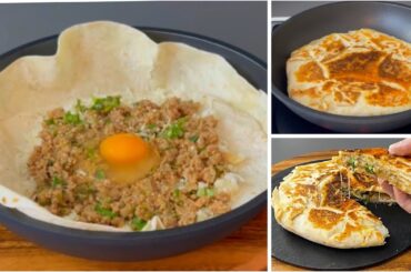 10 Minutes Breakfast Recipe - Quick & Easy One Pan Recipe