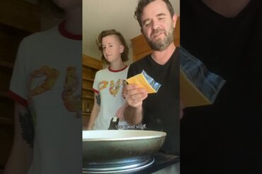 Fried bologna sandwich