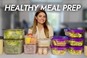 Healthy Meal Prep For My Family! The Best Overnight Oats, Tofu Cutlets, Hidden Veggie Alfredo