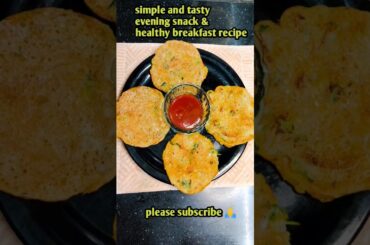 simple and tasty healthy breakfast and snack recipe #potato snacks#trending