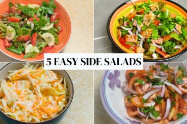 5 Effortless & Nutritious Salad Recipes for a Healthy Lifestyle