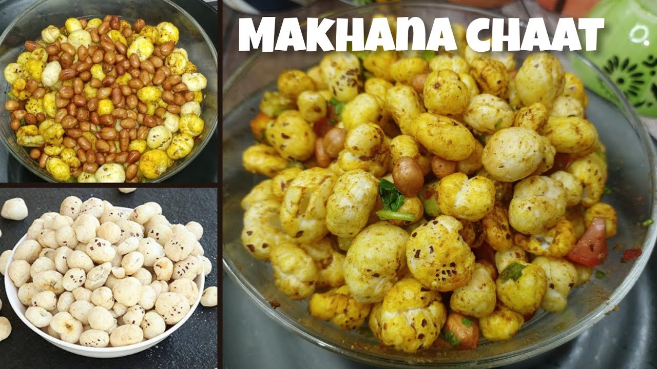 Makhana Chaat | Makhana Chaat recipe for Vrat | Healthy Makhana snacks recipe | Phool Makhana Bhel Makhana Chaat | Makhana Chaat recipe for Vrat | Healthy Makhana snacks recipe | Phool Makhana Bhel
