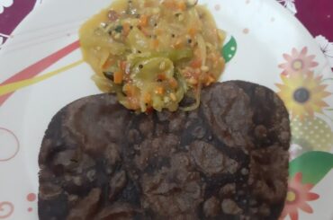 Healthy Dinner recipe - Ragi poori