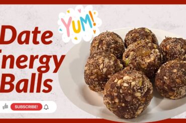 Healthy No-Bake Energy Balls| Best Healthy Snack Recipe| Dry Fruit Laddu Recipe| Khajur Burfi