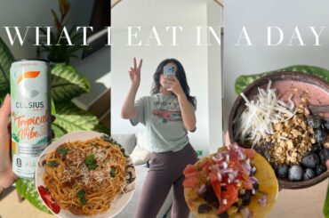 What I eat in a day | Simple and healthy recipes at home