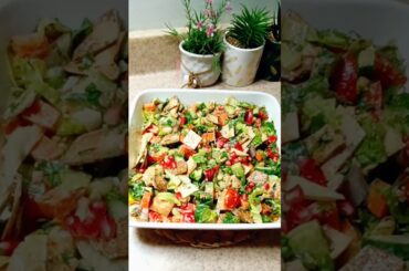 Healthy Salad Recipe for Weight Loss by The Hungry Chef | High Protein Salad #youtubeshorts #ytshort