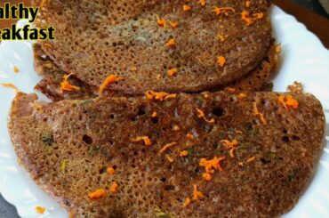 healthy breakfast recipe in telugu | Lessoil recipes | Quick & Easy breakfast