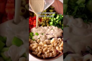 Vegan PASTA SALAD That Is Mayo-free And Healthy