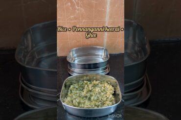 #shorts #youtubeshorts Kids Simple Lunch Snackbox Recipe Idea #lunchbox #snack/Keerai Rice/Carrot