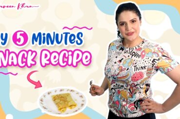 Quick & Healthy Homemade Omelette Recipe | Perfect Snack in Minutes | Zareen Khan