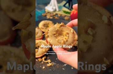 The BEST healthy fall dessert! #healthyfood #highprotein #easyprotein #foodforweightloss #food